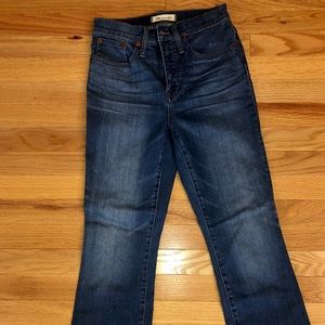 Madewell Jeans Cali Demi-Boot size 26